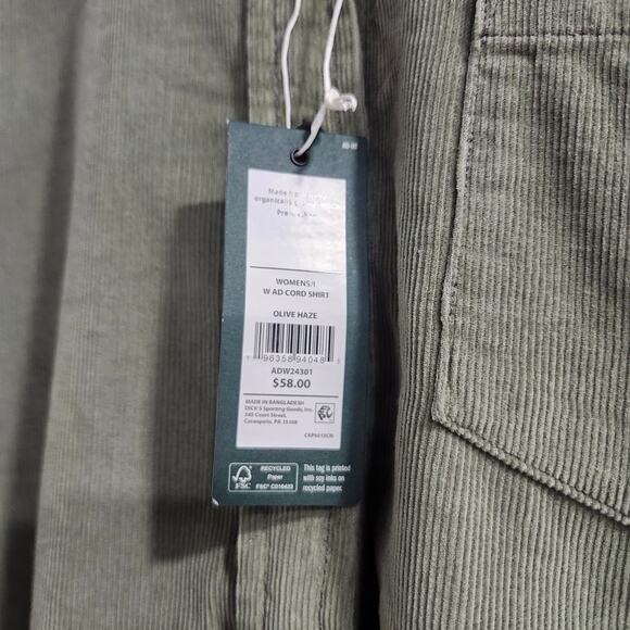 ❤️NWT❤️ Alpine Design Olive Men's Casual Button Down Shirt - Picture 2 of 14